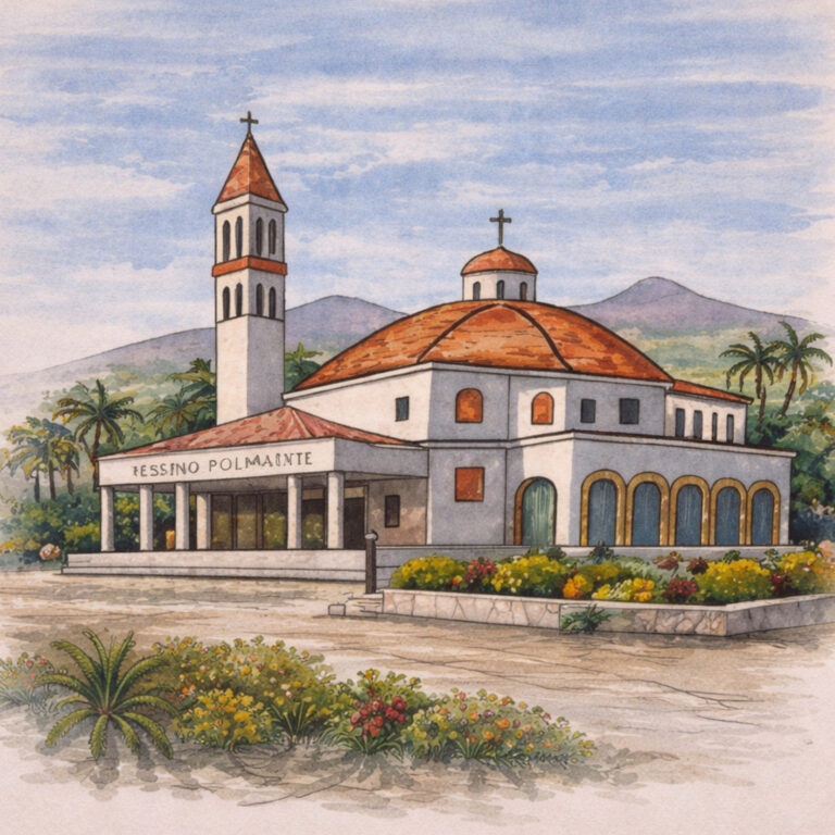 Recreación de la iglesia Virgen Madre de Marbella