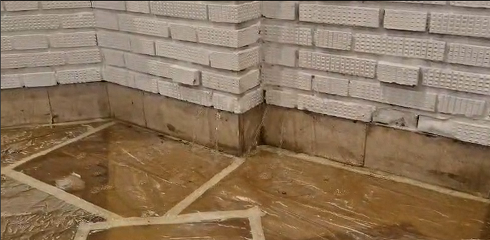 inundación Parroquia Virgen Madre